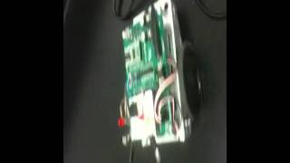 Dancing with my boe-bot... Lol