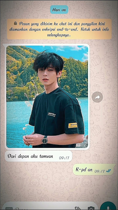 pov chat wa: harus bagaimana lagi mencuri perhatianmu!? 🖤