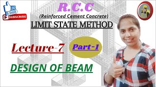 R.C.C | Lecture -7 | PART 1 | Design of Beam | Limit State Method | All ThE BeST