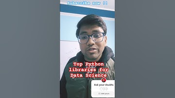 Top Python Libraries for Data Science in 2025