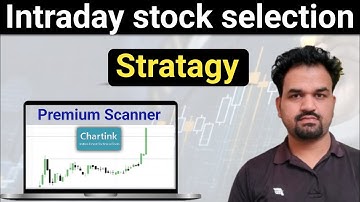 intraday stock selection best strategy | intraday trading | Market Analysis | #intraday #trading
