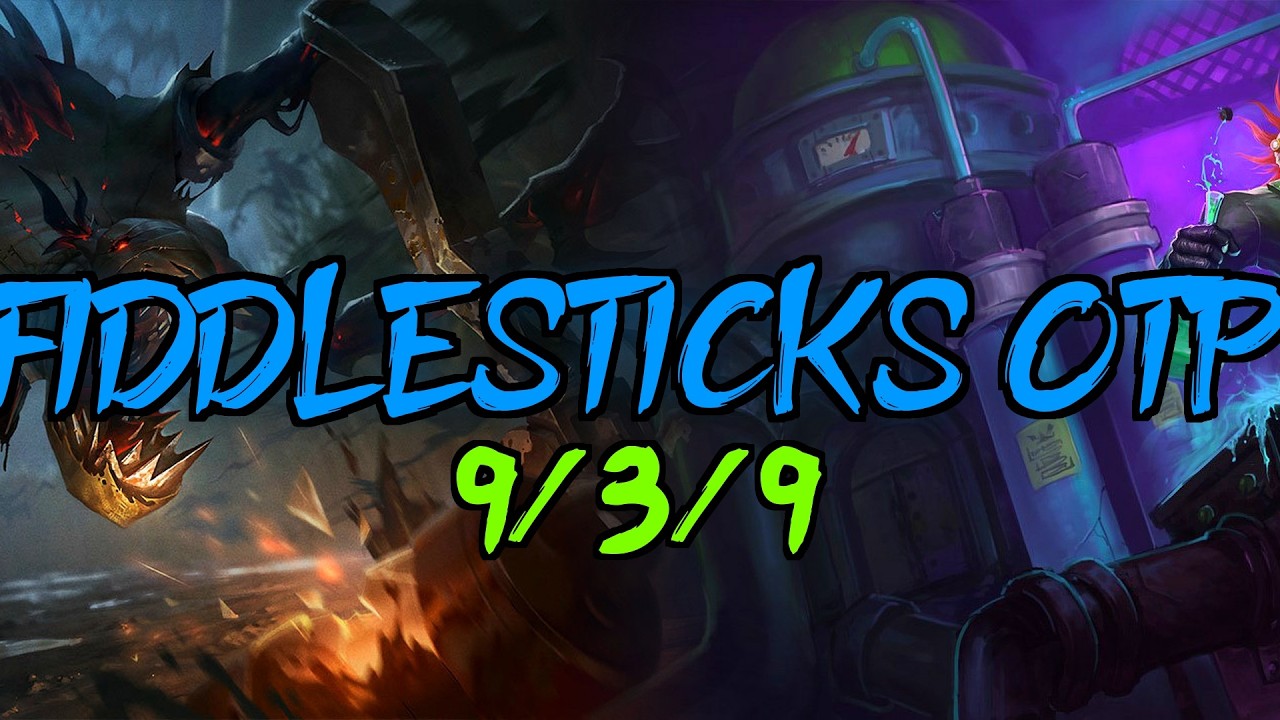 FiddleSticks OTP vs Singed Top 9/3/9 | EUW Challenger 1615LP