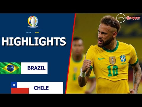 巴西 vs 智利 1 0 | 亮點 - 2021 年美洲杯