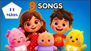 9 Baby Puffies Songs Compilation Islamic Songs For Kids Oh My Baby Tv