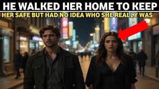 He Walked Her Home To Keep Her Safe But Had No Idea Who She Really Was