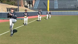 UVA baseball team holds first practice of the season