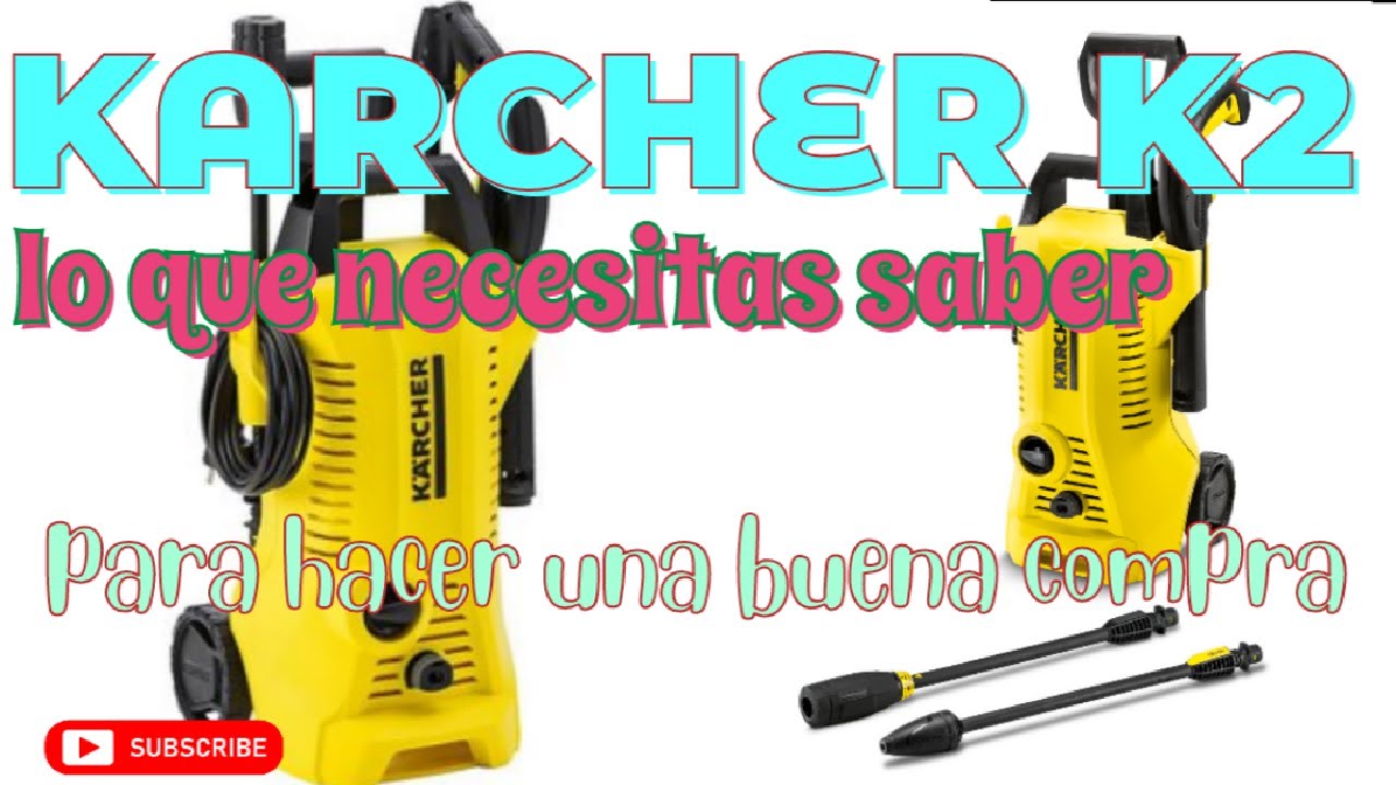 KARCHER K2 como FUNCIONA puesta en MARCHA TODO lo que NECESITAS saber