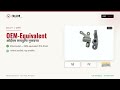 Falcon Rocker Arm Set RS024 for TVS RTR, Rtr 160 4V | Two Wheeler & Motorcycle Spare Parts