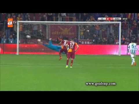 Galatasaray 2 - 2 Bursaspor (Türkiye Kupası) Maçın Özeti ve Golleri İzle 25.03.2014