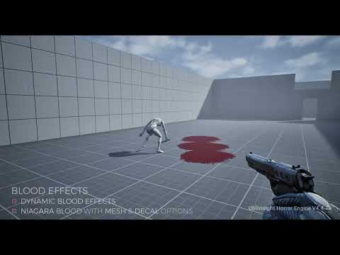 Outlast & Resident Evil Unreal Engine 5 Horror Template – Oblivisight Horror Engine 4.4
