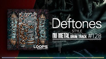 Nu Metal Drum Track / Deftones Style / 90 bpm