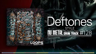 Nu Metal Drum Track / Deftones Style / 90 bpm