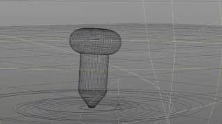 Animation 'Circle' - 3D wireframe render