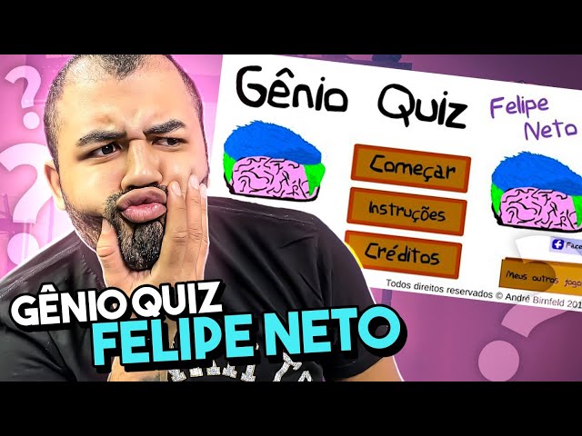 Felipe Neto Genio Quiz Parte 9 #felipeneto #genioquiz #felipenetojoga