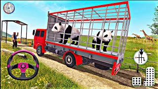 Animals Transport track simulator - truck Animals Transport animals from the zoo Android gameplay screenshot 3