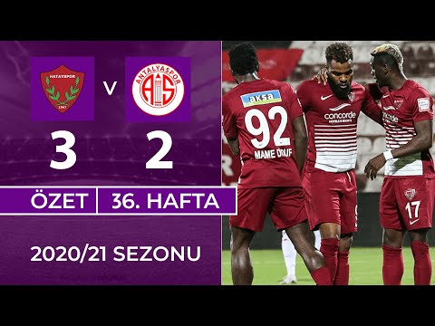 ÖZET: A. Hatayspor 3-2 FTA Antalyaspor | 36. Hafta - 2020/21