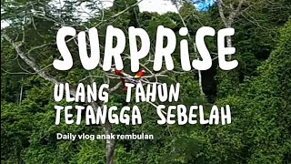DAILY VLOG | PRANK!!! TETANGGA ULANG TAHUN PAKAI LILIN KOMPOR GAS PORTABEL