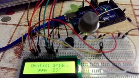 Rilevatore di gas MQ-2 con Arduino