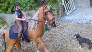 fiz  um vídeo avaliando um cavalo de brinquedo que eu comprei na shopee