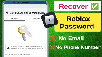 How To Reset Your Roblox Password Without Email (2024) l