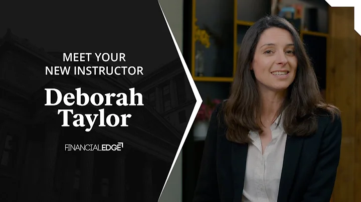 Deborah Taylor - Trainer Introduction - Financial ...