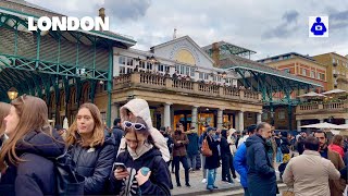 England, London’s Best Walking Tour 🇬🇧 PICCADILLY CIRCUS to COVENT GARDEN | London tour [4K HDR]