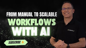 From Manual to Scalable Workflows with AI