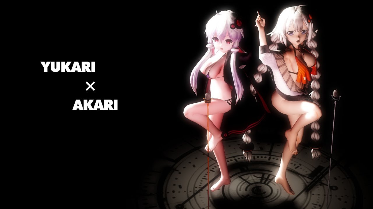 BAAM (バーム) Japanese ver.【MMD】YUKARI&AKARI💕 collaboration(コラボ) / ray-cast