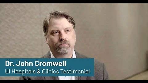 Dr. John Cromwell | UI Hospitals & Clinics Embrace Data-Driven Healthcare