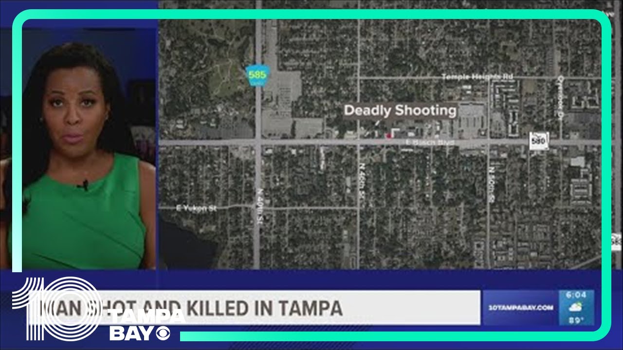 Police looking for man after deadly shooting in Tampa - YouTube