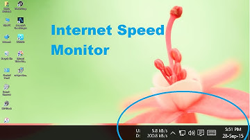 Internet Speed Meter/Monitor for Windows 7/8/8.1/10 FREE