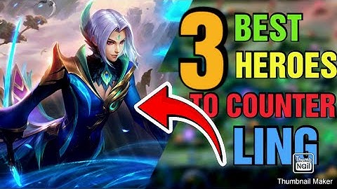"3 HEROES That Make Ling Players QUIT! (Easy Counters) #mobalegends #mlbb