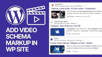 How to Add Video Schema Markup in WordPress For Free? Without Coding 🎬