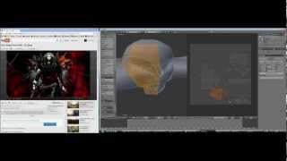 Dota2 - 3D Blender Weapon Modeling Timelapse