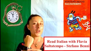 🇮🇹 Read Italian with Flavia - Saltatempo - Stefano Benni - Advanced Italian Listening Lesson 🇮🇹