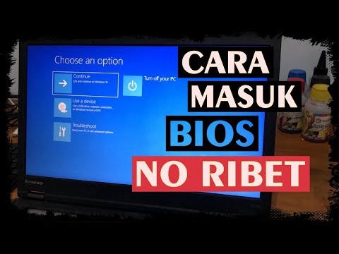 CARA MASUK BIOS LAPTOP LENOVO