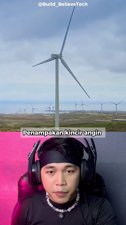 This is what the world's largest windmill looks like 😱 #shorts