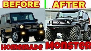 Building Gelandewagen SHORT for OFFROAD - Mercedes Benz G 500 - tractor wheels