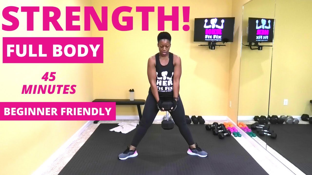 STRENGTH TRAINING workout for women The BEST exercise for weight loss