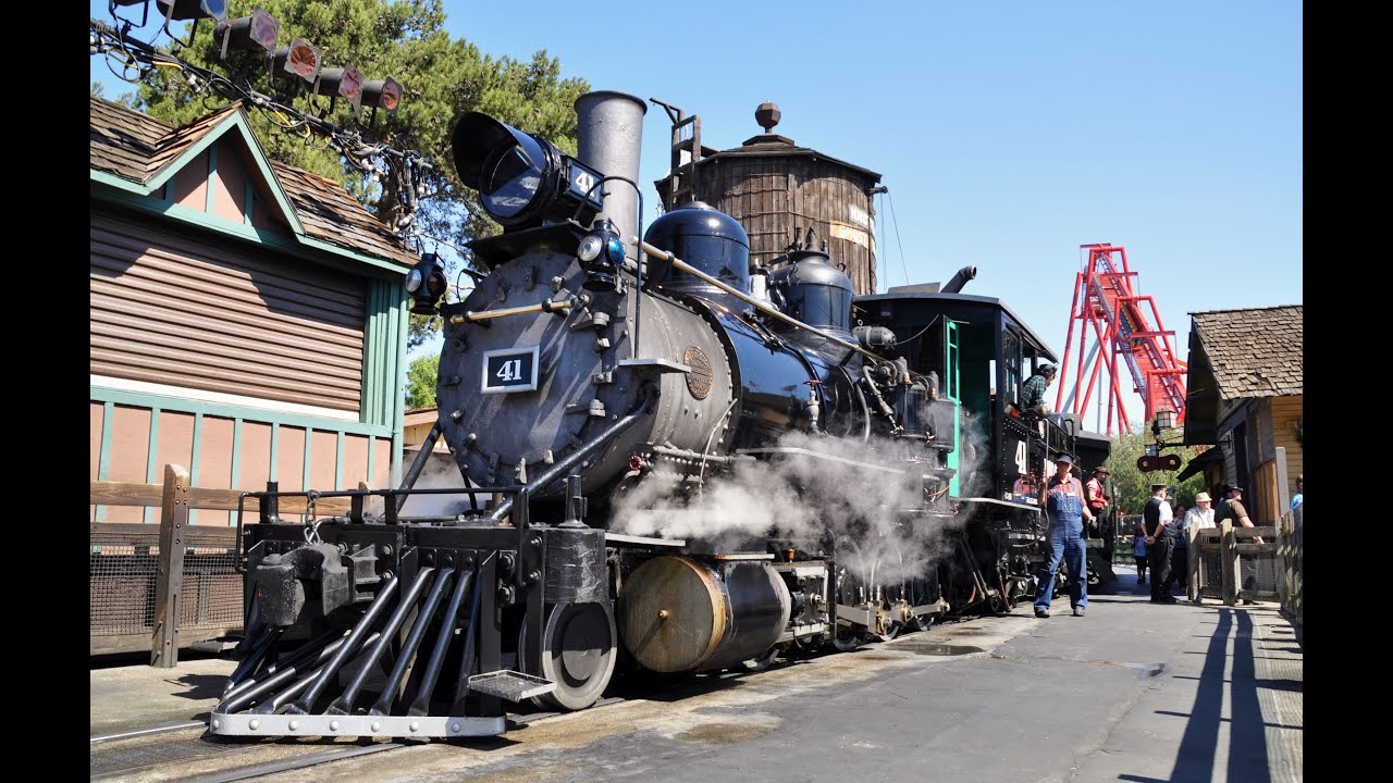 Knott's Berry Farm Steam Train RGS 41 YouTube