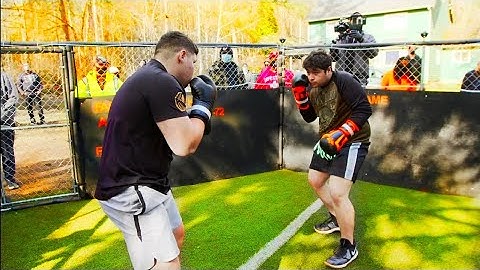 STREETBEEFS SCRAPYARD | REAPER vs THE REAL LION