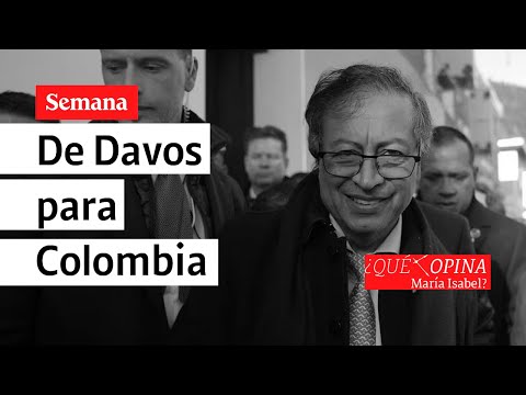 ¿Qué opina María Isabel? Turismo de Davos para Colombia