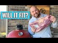 Kamado Joe Classic 2 SloRoller Capacity Reduction -  Can Brisket Still Fit?