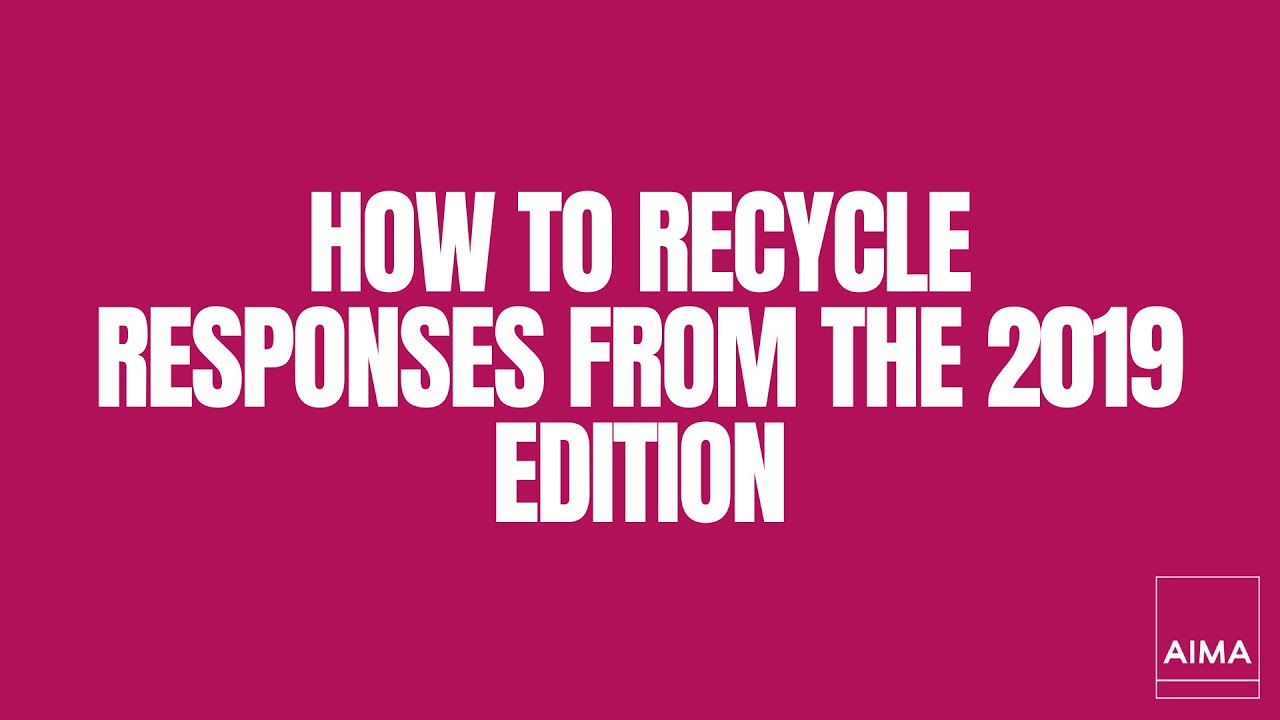 AIMA 2025 DDQ Update - How to Recycle Responses from the 2019 Edition