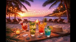 Relaxing Lofi Beats 🌴 Beachside Cocktails &amp; Chill Sunset Vibes