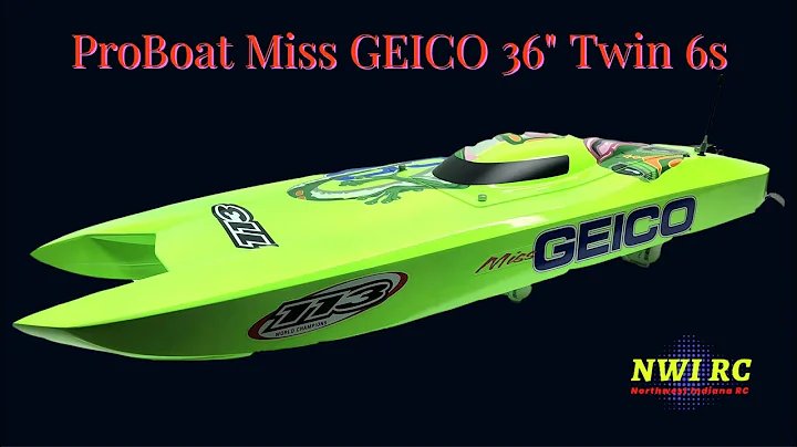 Miss GEICO 36" TWIN ON 4s.