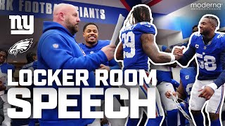 Postgame Locker Room Speech: Coach Brian Daboll, Sterling Shepard | Week 18 Season Finale Win