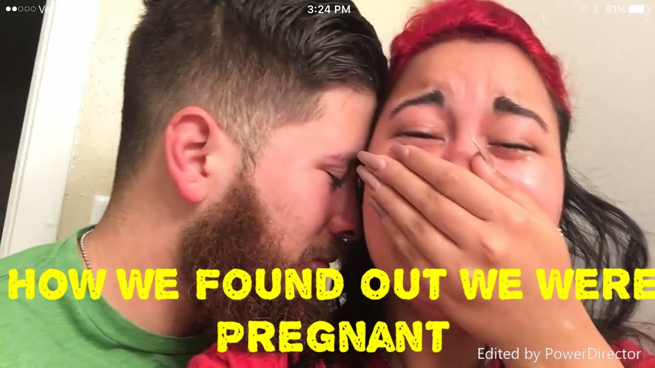 Live Pregnancy Test Reaction WARNING ALOT OF CRYING YouTube
