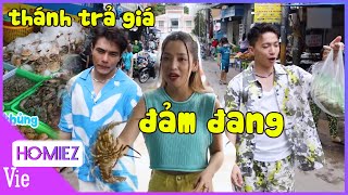 Puka  ST Sơn Thạch náo loạn chợ hải sản Vũng Tàu, Dương Lâm đi chợ mà xin mua thiếu | BÍ KÍP VÀNG