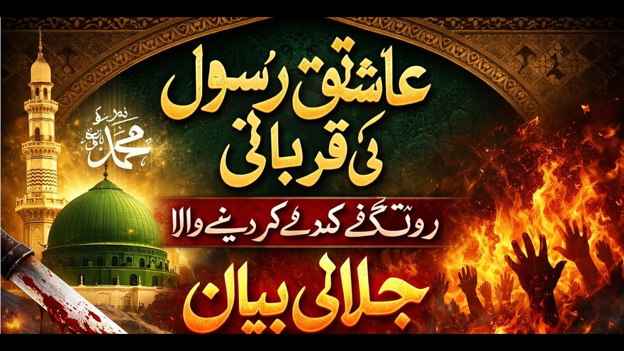 ناموسِ رسالت ﷺ پر جان قربان – ایمان تازہ کر دینے والا واقعہ
